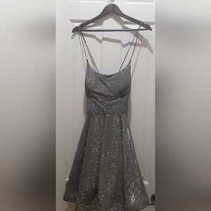 Silver dress